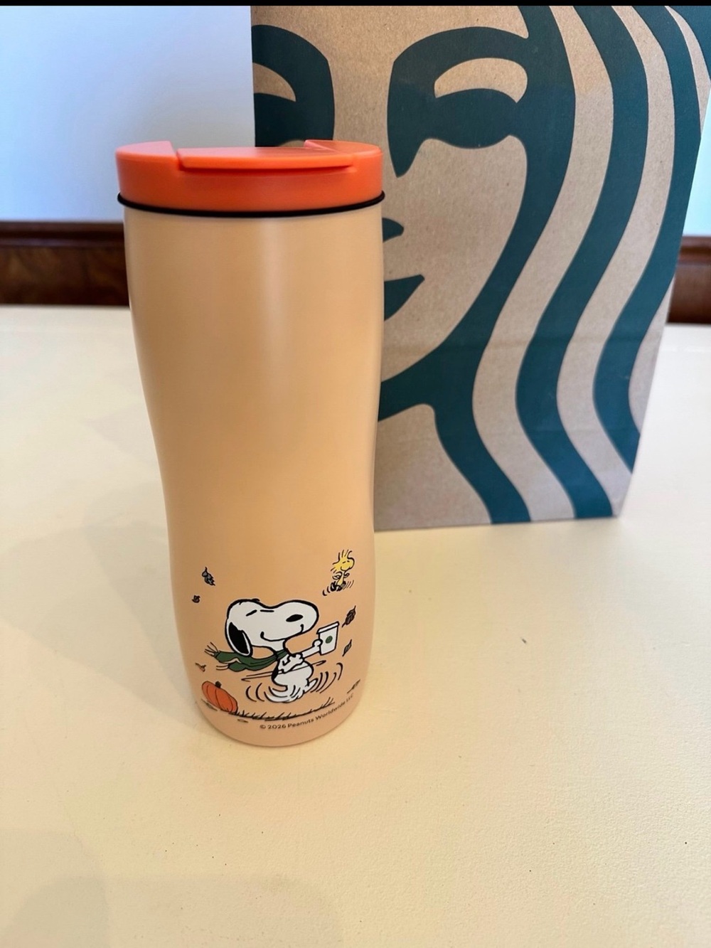 Starbucks Peanuts Snoopy Tumbler